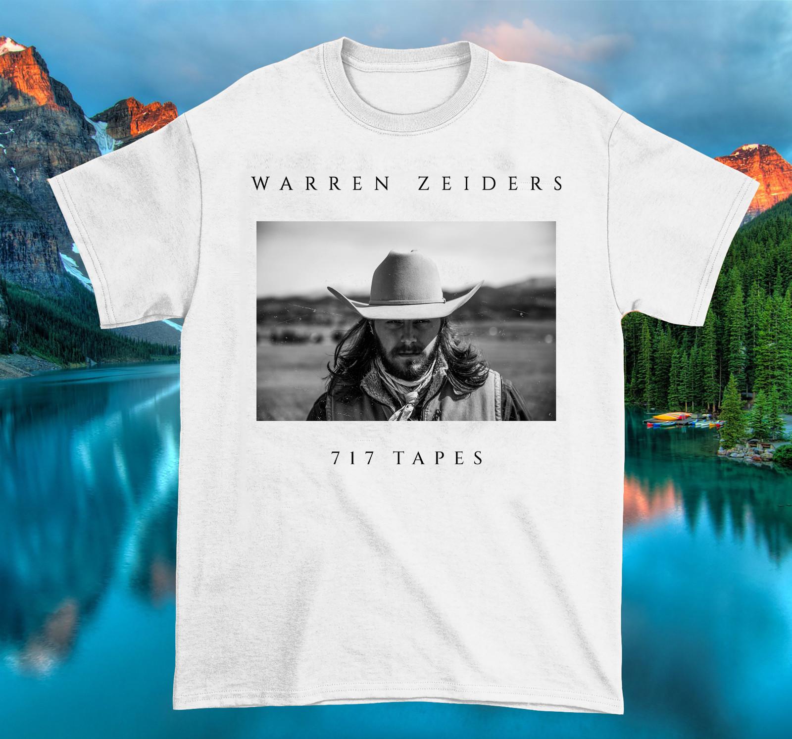 Warren Zeiders 717 Tapes Heavy Cotton White All Size T Shirt For Men CM020 L