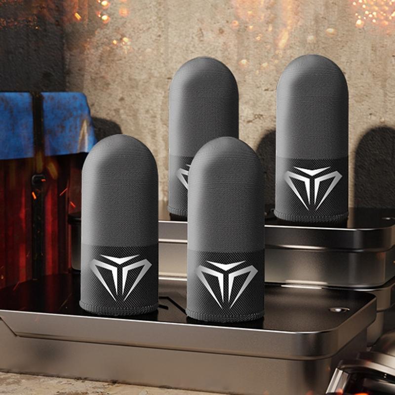 Seturi cu 2 perechi de Mâneci pentru Degete pentru Controller de Jocuri pe Mobil, Anti-Transpirație, Respirabile, cu Ecran Tactil pentru PUBG Mobile Legends