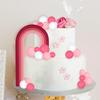 Rainbow Cake ToppersThree-Dimensional Rainbow Design for Party  Wedding Cake Decorations Supplies Rainbow Cake Toppers for Girls