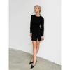 New Arrival Hepburn Style Dress Sexy Cutout Short Skirt Sexy Long-Sleeve Cut-out Dress
