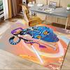 K-pop Ethereal Fantasy Office Chair Mat: Magical Tiger Design for Home Decor, Office Carpet Gift Suitable for Bedroom, Living Room