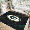Green Bay Packers Design Crystal Velvet Carpet Cozy Non?Slip Printed Rug For Bedroom Living Room Entrance