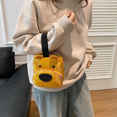 Cartoon Small Bag Women's New Dog Change Handbag Large Capacity Cute Versatile Travel Hand Bag