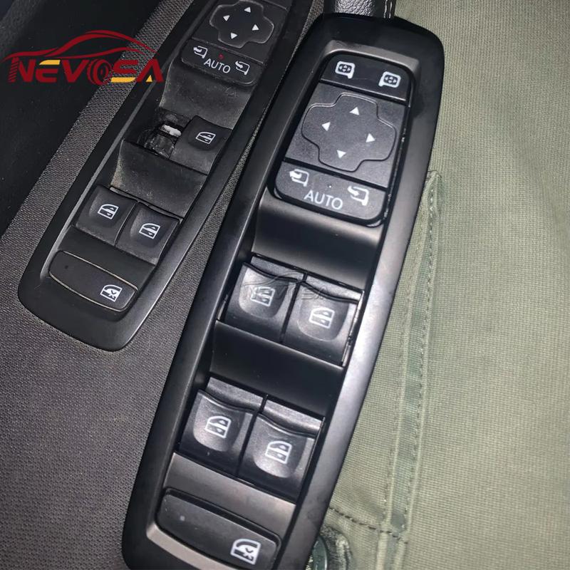 For Renault Kadjar   Megane IV 2018 Power Window Control Switch Left Hand Lifter Regulator Button 25401-2952R 254012952R