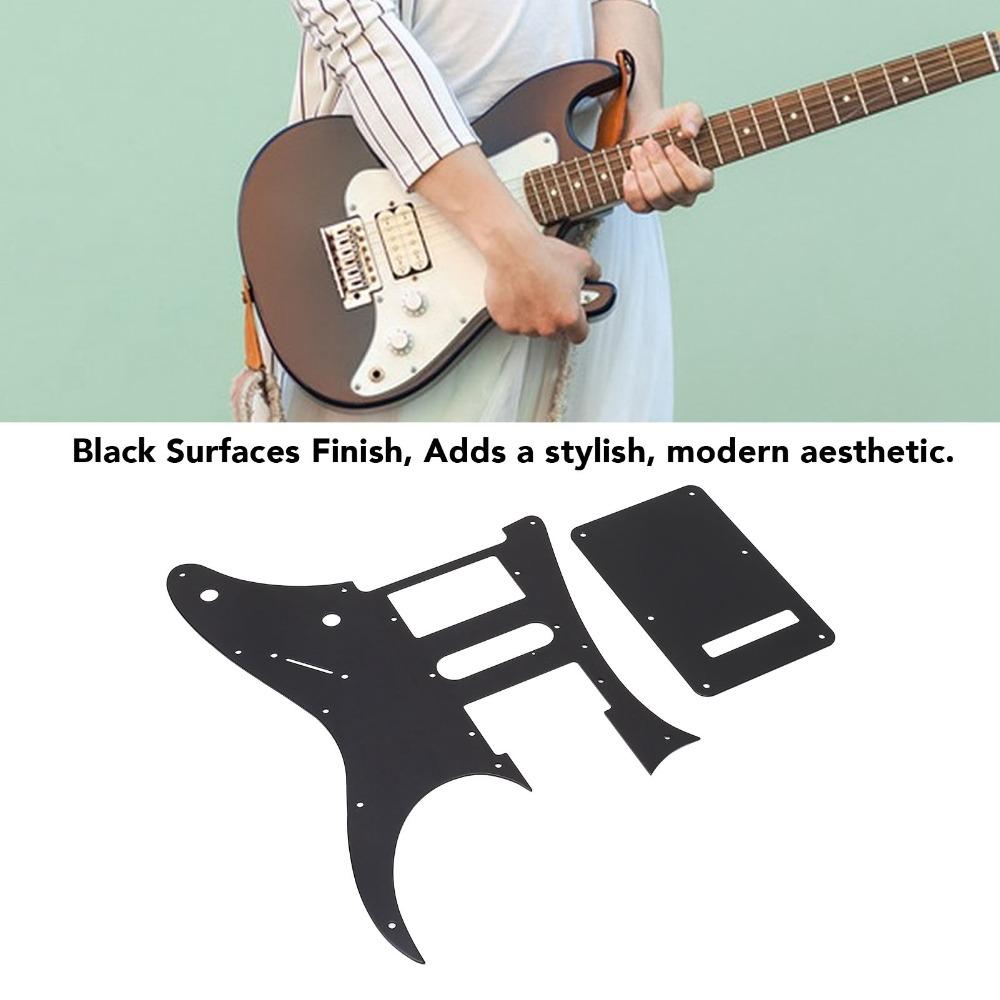 Black Color Humbucker Pickguard PVC Guitar Scratch Plate For Electric Guitar