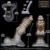NNSX Leather Wolf Fang Mouthpiece & Lingerie Couple Set