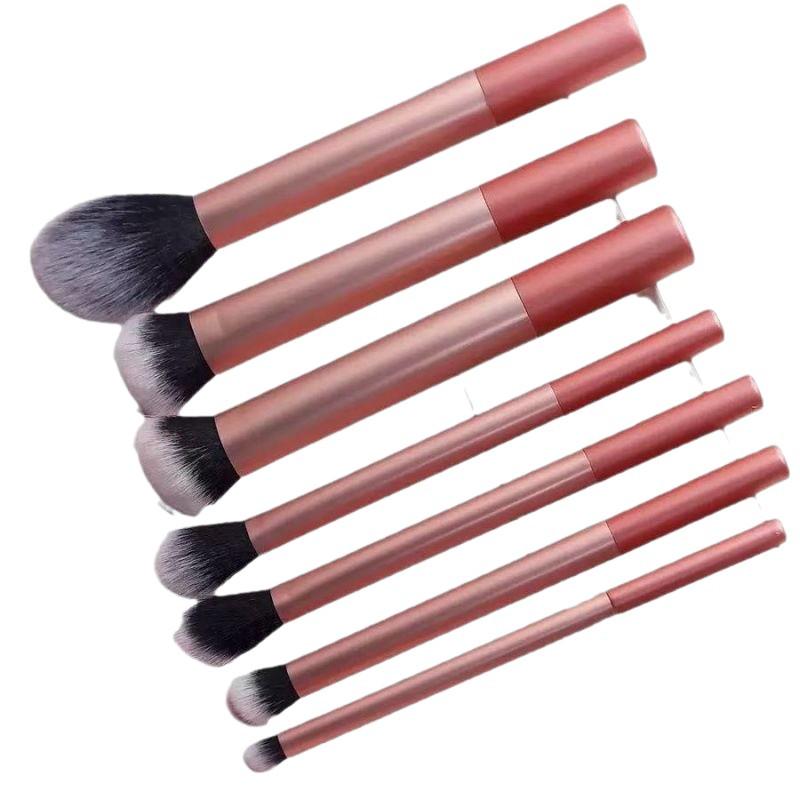 Professional Makeup Brush Set: Includes Powder, Concealer, Eyeshadow, and Blush Brushes - Portable Beauty Tools