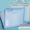 13-Pocket Accordion Folder: A4 Document & Test Paper Organizer