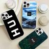 Brand H-HUF Phone Case For iPhone 17 16 15 14 13 12 11 Pro Max Plus Satin Colorful Cover