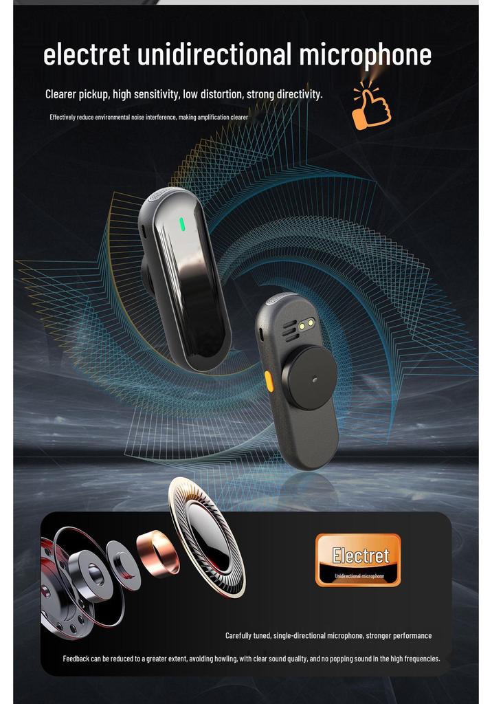 Portable Wireless Megaphone Speaker for Teachers, Tour Guides, and Outdoor Promotions