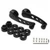 1Set Universal Car Window Handle Winder Riser Replacement Winder Crank Riser Window Handles Aluminum Alloy