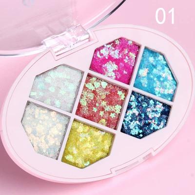 Official Genuine Student Performance Eyeshadow Palette 2026 New Model Natural Non-Toxic Washable Glitter for Girls