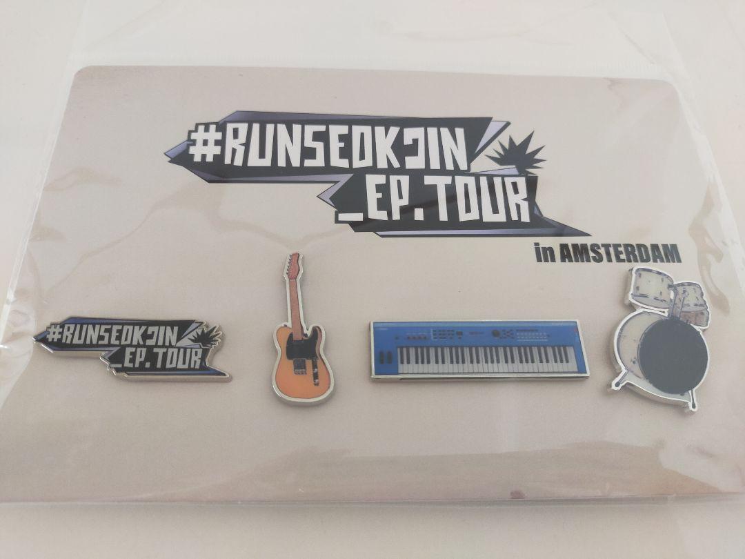 

[USED] BTS Jin RUNSEOKJIN_EP.TOUR VIP Pin Badge