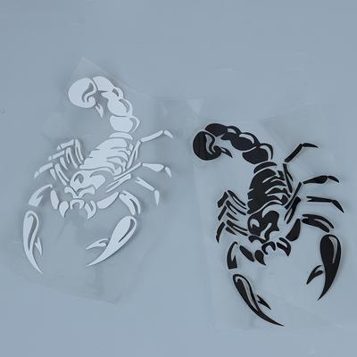 Small Car Reflective Scorpion Sticker Hood Spare Tire Car Sticker