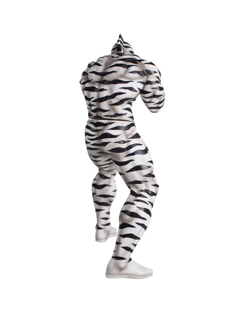 CCP CMC Series CCP Muscular Collection NO.68 Kinnikuman Zebra 2.0 Original Colors Approx. 19.5cm PVC Pre-painted Soft Vinyl Figure
