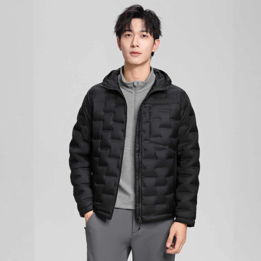 2025 Men's Lightweight Hooded Down Jacket: 90% White Duck Down, Portable & Versatile for Winter