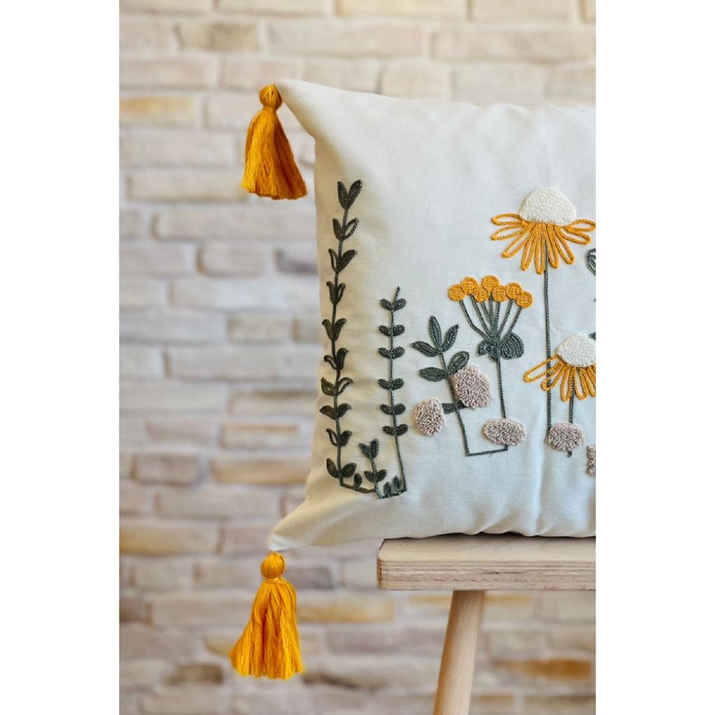 Dekorativer Kissenbezug mit Punch-Stickerei, spezielles Design (schlagen)