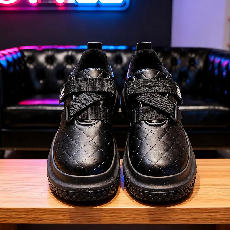 Winter Fluffy Shoes Women's Winter New Fashion Versatile Velvet Bean Warm Cotton Shoes