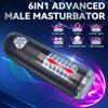 Automatic Male Masturbator with Extension Suction Female Voice Pocket Pussy Sucking Sex Toy for Men Adult