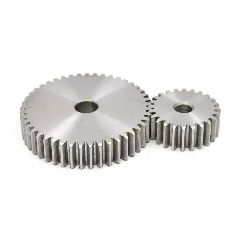 1Pcs 1 Mod Spur Gear 12/13/14/15/16/17/18/19/20/21/22Teeth 45# Steel Thickne 10mm Flat Gear Metal Motor Pinion Transmission Gear