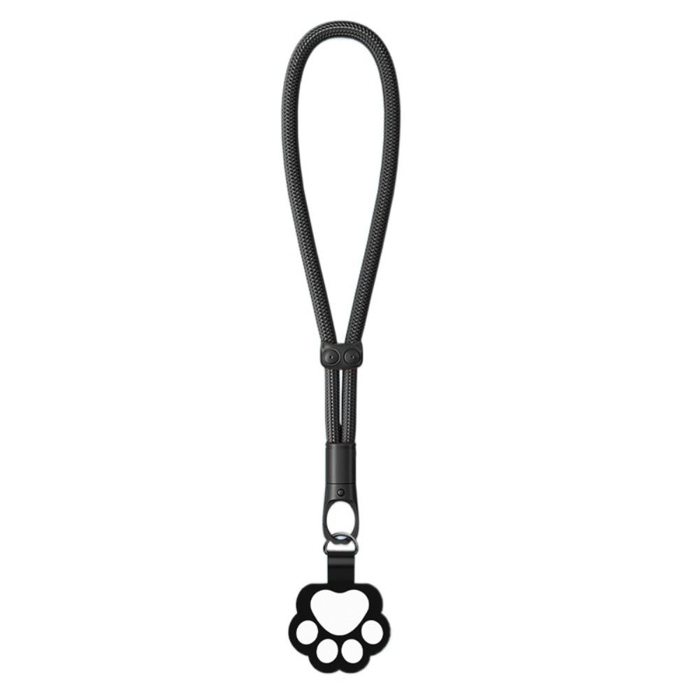 Adjustable Cat Paw Phone Strap Detachable Phone Wrist Strap Mobile Phone Lanyard Lanyard Patch