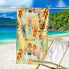 Ultra-Soft Beach Towel with Cocomelon Theme,Ideal for Pool - Camping, Diving - Perfect Travel Essential, Vibrant Beach Towel.