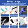 Professional Baby Bottle Brush With Long Handle Nylon Sponge for Decontamination Suction Cup