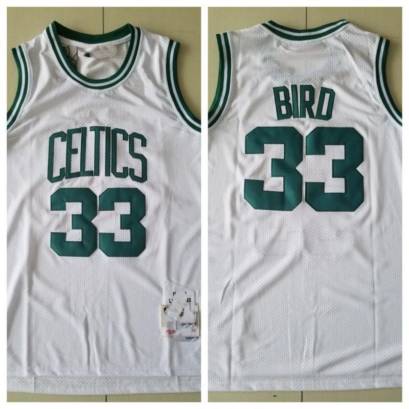 Vintage Boston Celtics Basketball Jersey Sleeveless Sportswear Men Women Fall Winter