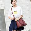 Women Leather Messenger Shoulder Bags Large Capacity Handbags