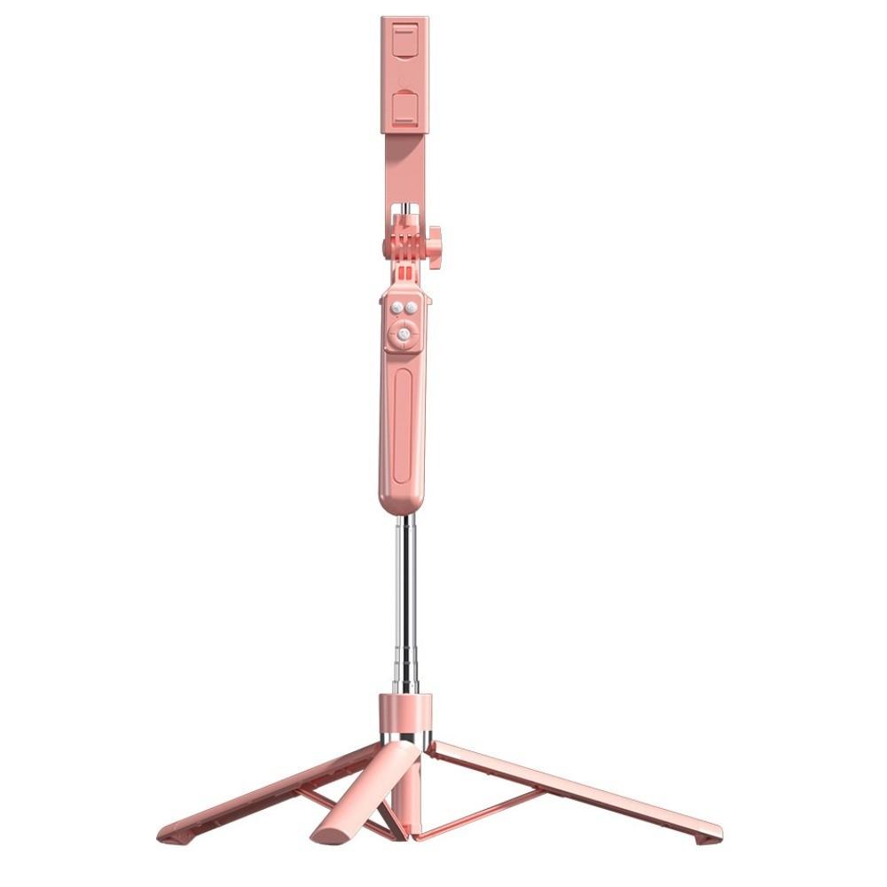 Statief Bluetooth Selfiestick Met LED-lamp Selfiestick Standaard Live Uitzending