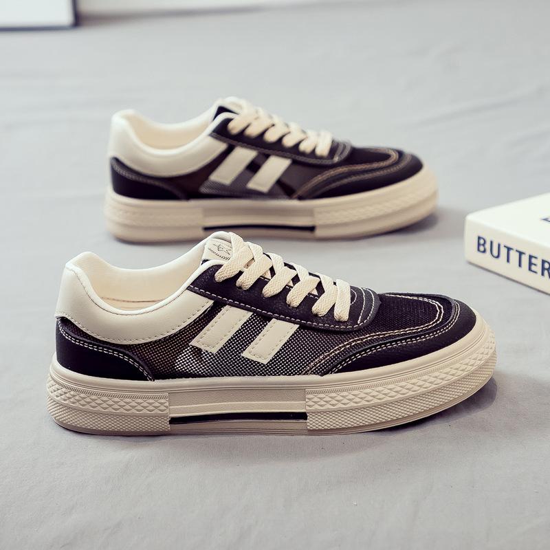 Summer New Mesh Little White Shoes Women's Shoes Breathable Versatile Sports Board Shoes Net Shoes