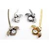 Vintage Men Women Alloy Retro Owl Shape Clock Pendant Long Necklace Chain Watches Birthday Gifts