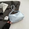 Temperament glossy satin armpit bag women's spring and summer new style fashion casual shoulder bag