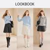 Xiangying Polo Collar Wool Sweater
