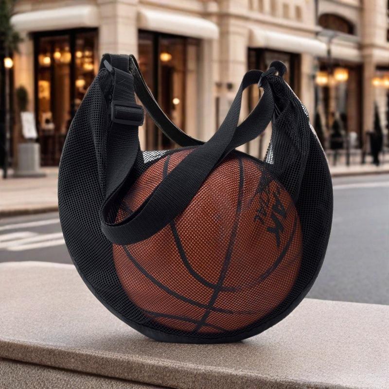 New Basketball Bag - Student Single-shoulder Basketball Bag for Training and Sports, Large Capacity, Suitable for Football and Volleyball. Basketball storage bag