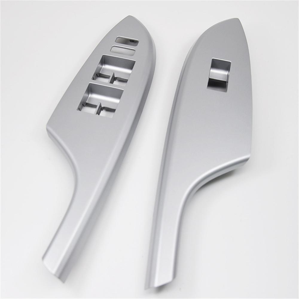 4Pcs Door Window Switch Trim Cover Bezel Panel For Toyota Corolla 2010-2013 LHD