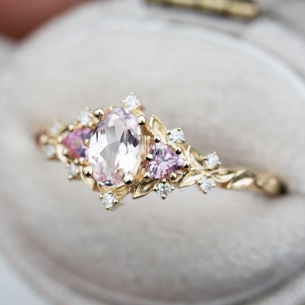 Luxury Simple Small Fresh Inlaid Zircon Ring Fashionable Personalized Ins Wind Women's Single Ring Ring Wholesale