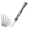 Precision Hand-Twisted Drill for Gundam Models and Hand-Painted Figures - DIY Alloy Hand Drill for Manual Drilling and Diamond Hole Punching.