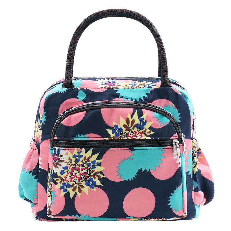 Handbag Women'S Small Cloth Bag Thickened Women'S Bento Lunch Box Bag Mom Carries Bag To Work Crossbody With Rice Bag