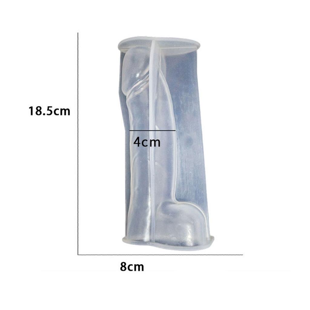 Mens Silicone Genital Candle Mold Reusable Crafting Mold Scented Candle Resin Items