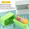 Multifunctional Silicone Ice Cube Tray DIY Press-Type Ice Maker Portable Ice Cream Maker Kitchen