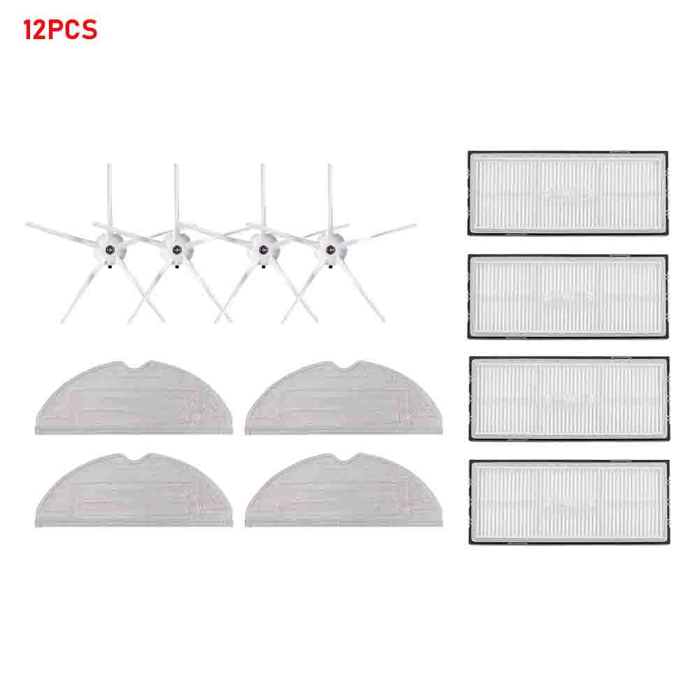 Mop Cloths Filters Main Side Brush Dust Bags Parts Fit For Roborock G11S Pro/S7 Pro Ultra/S7 Maxv Ultra/S7 MaxV/S7 MaxV Plus