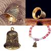 Bell Charm Pendant Vintage Inspired Jewelry Accessory For Everyday Elegance