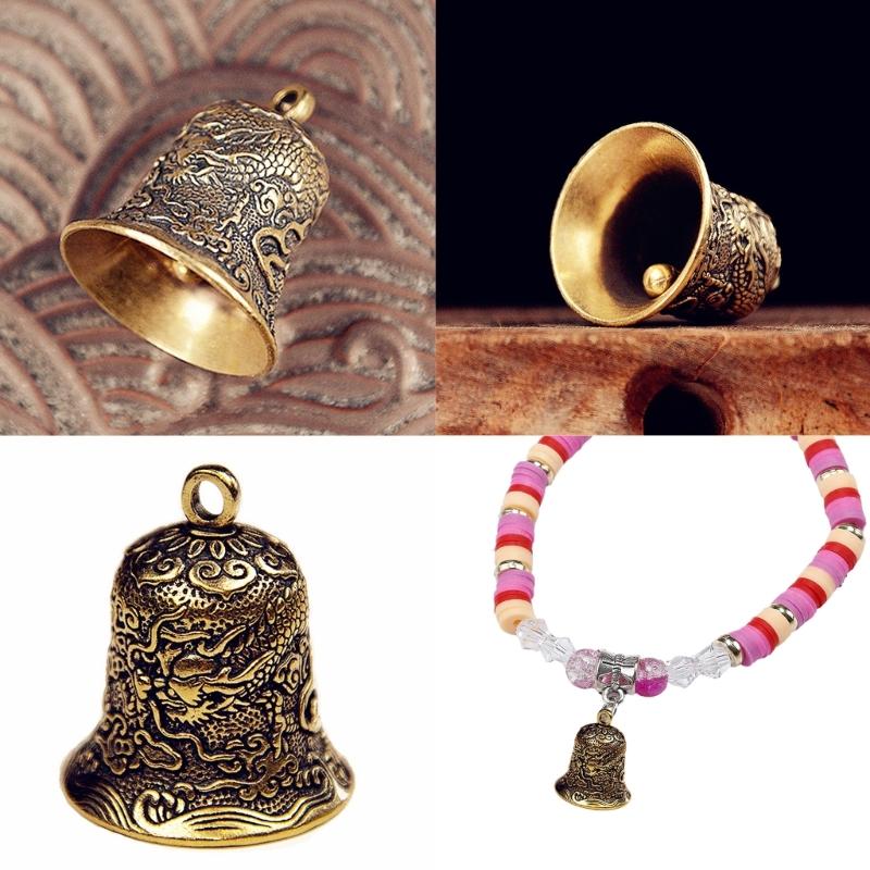 Bell Charm Pendant Vintage Inspired Jewelry Accessory For Everyday Elegance