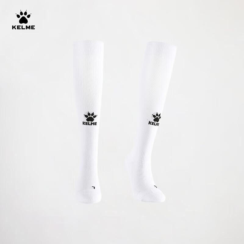 KELME Über-das-Knie Lange Fußballsocken Lycra Geruchshemmend Professionelles Spiel Elite Rutschfeste Frottee-Sohle Socken