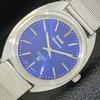 AUTHENTIC HMT HAND-WINDING MENS BLUE DIAL WRIST WATCH A426463-2