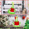 Outdoor Decoration Christmas Santa Duck Lawn Figures Festive Yard Doll Display