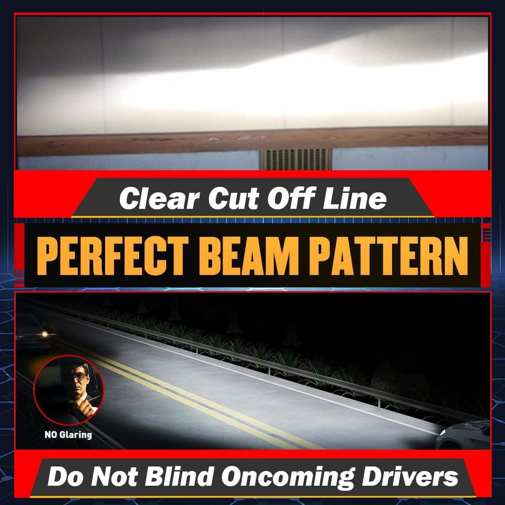 H11 Led Bulbs, 30000LM 1000% Brightness, Cool White 6500K, 1:1 Mini Size, Plug And Play, Canbus Ready, Hi And Low Beam, H8 H11 H16 Led Fog Lights,