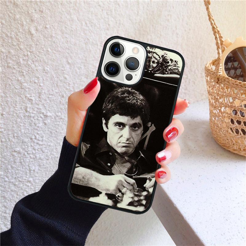 

Tony Montana Scarface Al Pacino Phone Case for iPhone 17 Air 16 Coque 15 14 12 13 PLUS 11 PRO MAX Cover Fundas Shell iPhone 11pro max