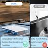 1 Piece Magnetic Roof Mount for Easy No Drill Vehicle Installation Featurings Quick Release Compacts Design and Weather